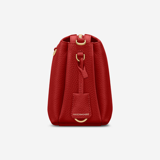 brick-red front