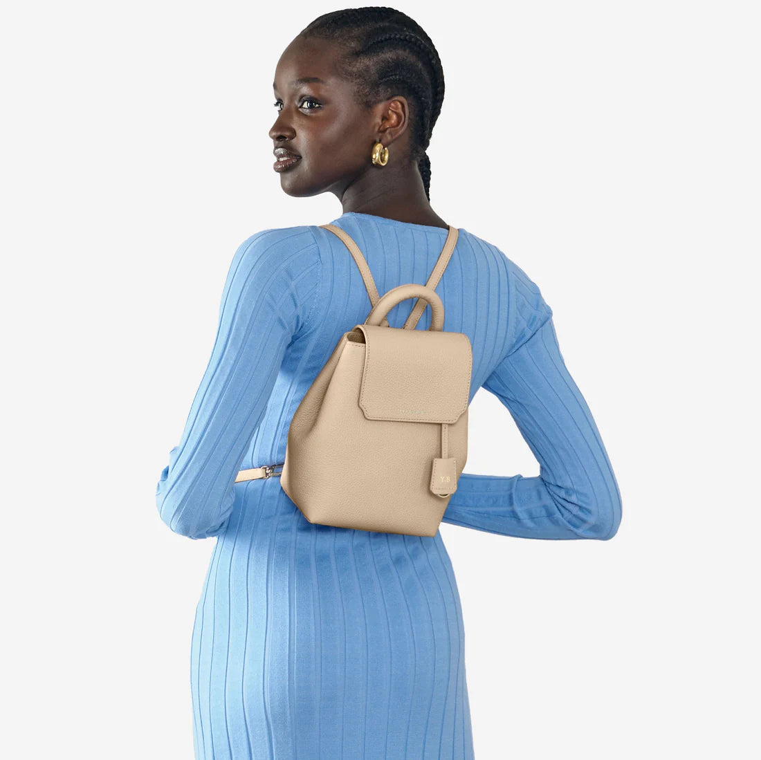 Baby blue 2025 mini backpack