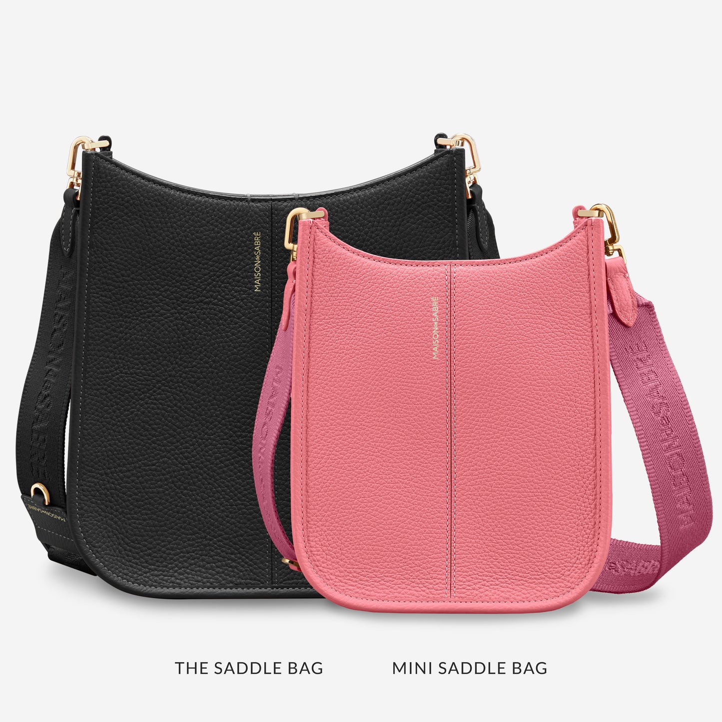 The Mini Saddle Bag - Candy Pink