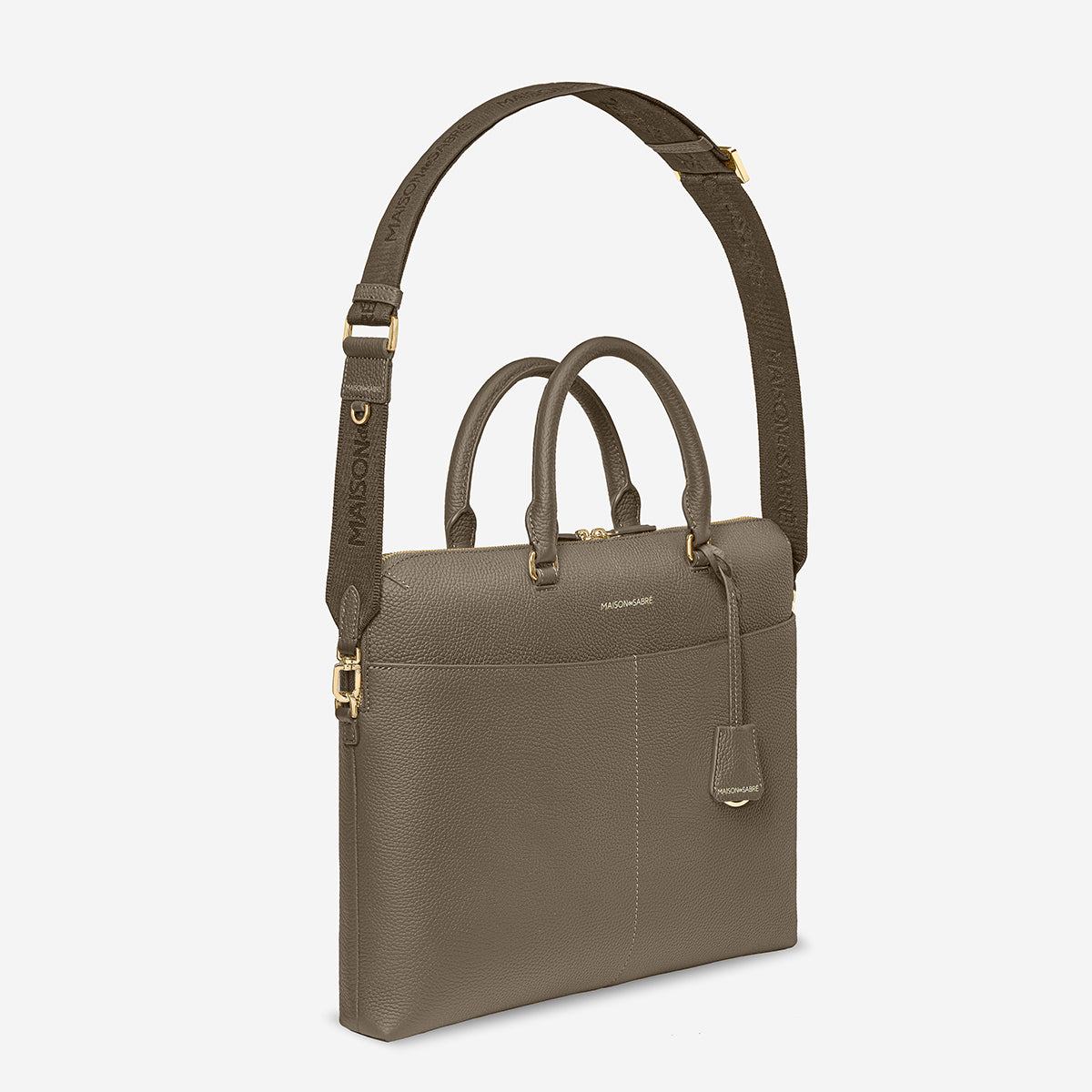 The Laptop Bag - Cashmere Clay