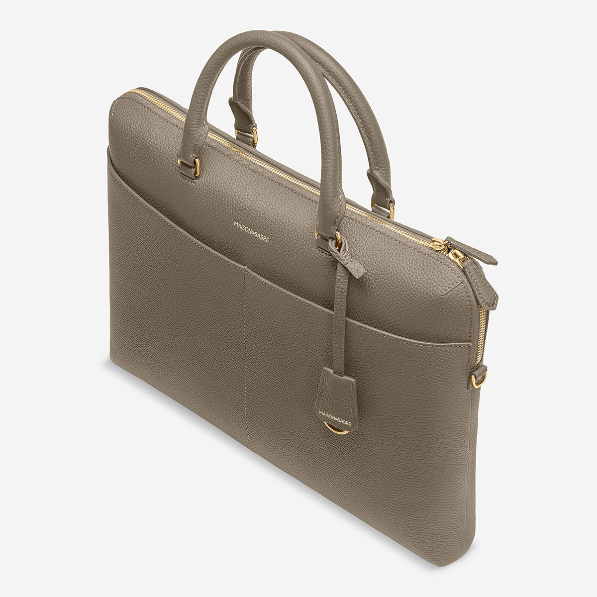The Laptop Bag - Cashmere Clay
