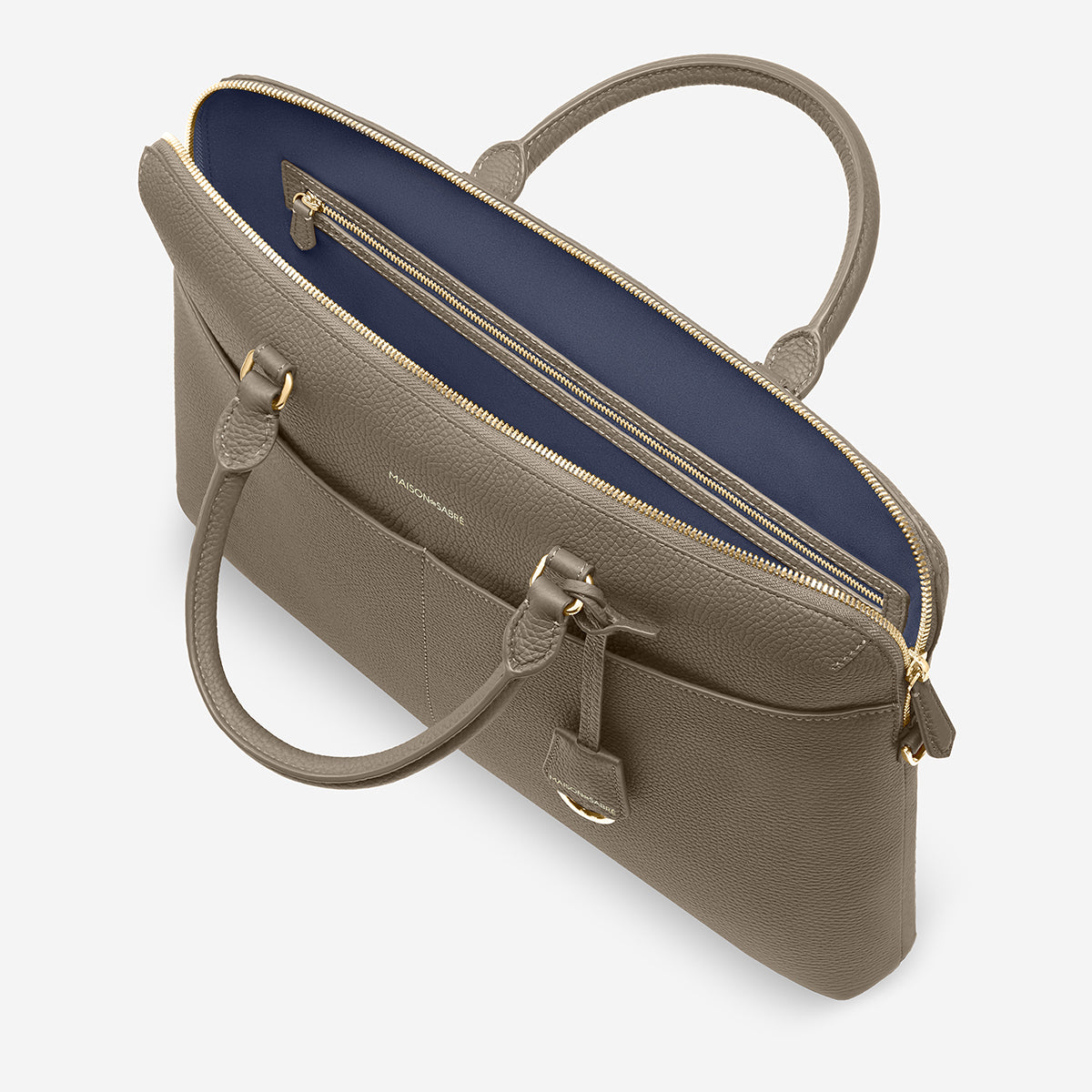The Laptop Bag - Cashmere Clay