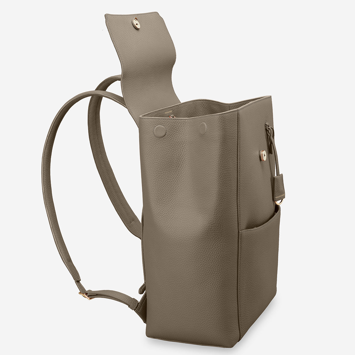 The Large Soft Backpack - Cashmere Clay