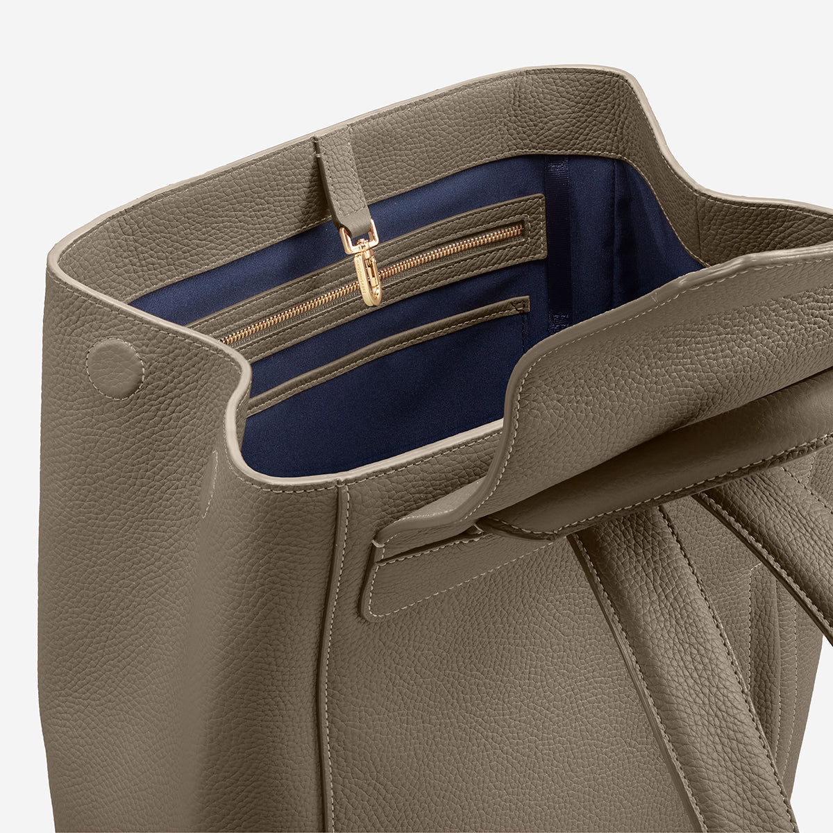 The Large Soft Backpack - Cashmere Clay