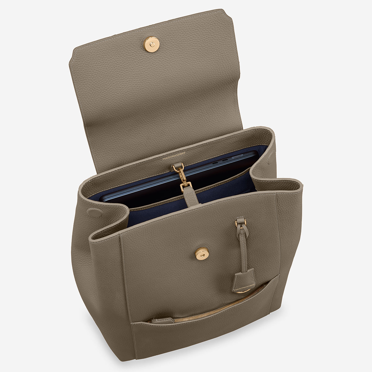 The Large Soft Backpack - Cashmere Clay