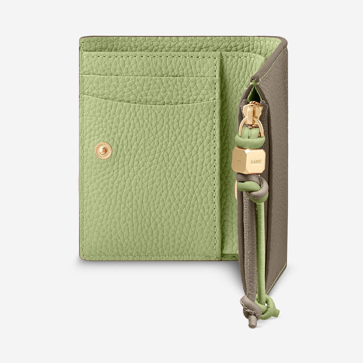 The Bifold Wallet - Cashmere Matcha