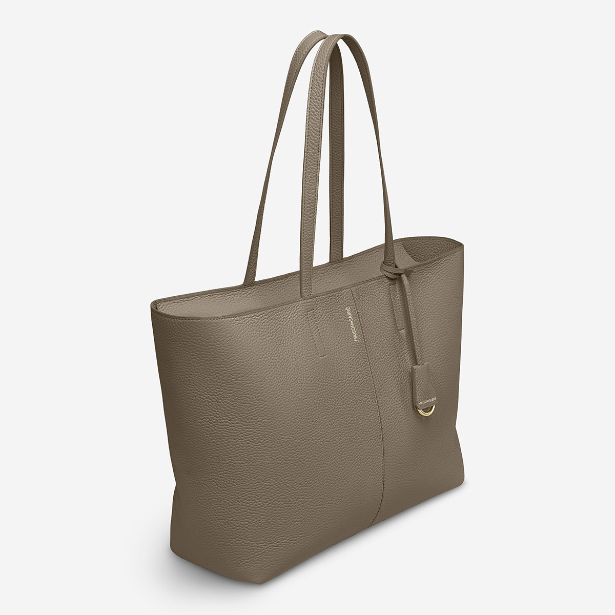 The Zipped Soft Tote - Cashmere Clay