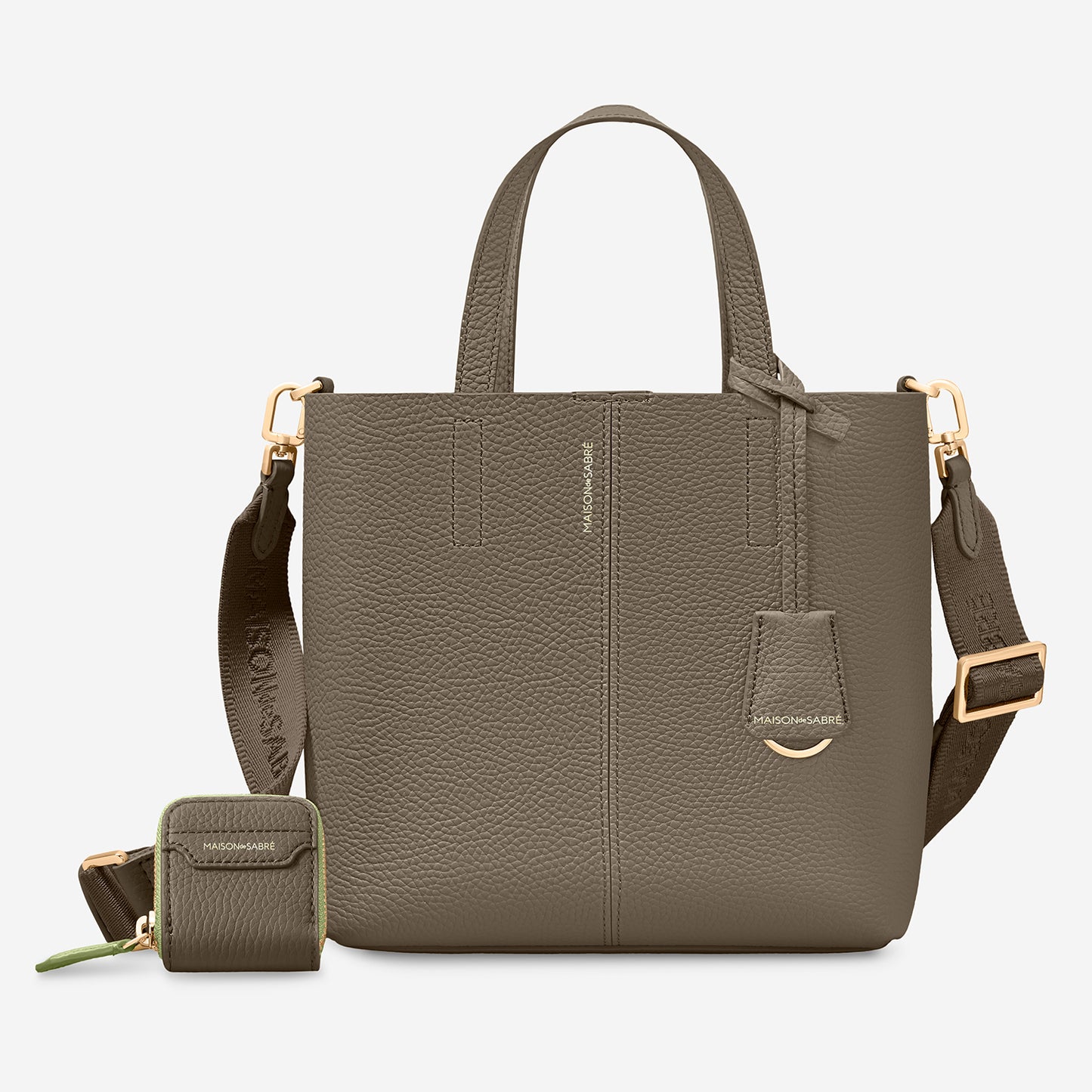 Small Soft Tote Duo - Cashmere Matcha