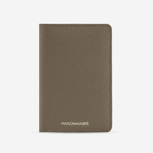 The Passport Holder - Cashmere Matcha