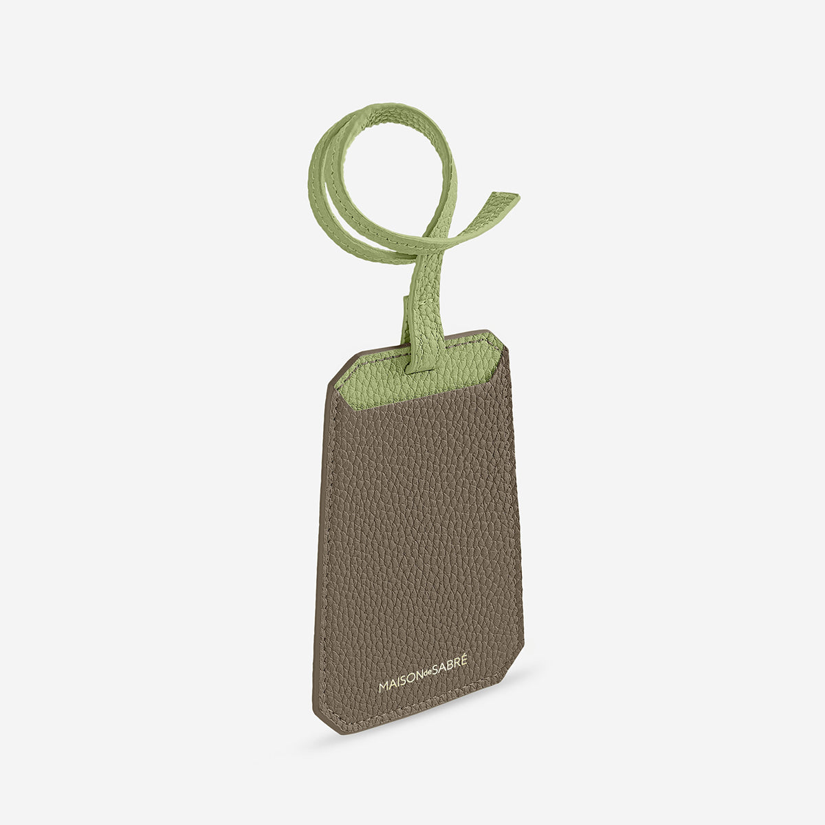 The Luggage Tag - Cashmere Matcha