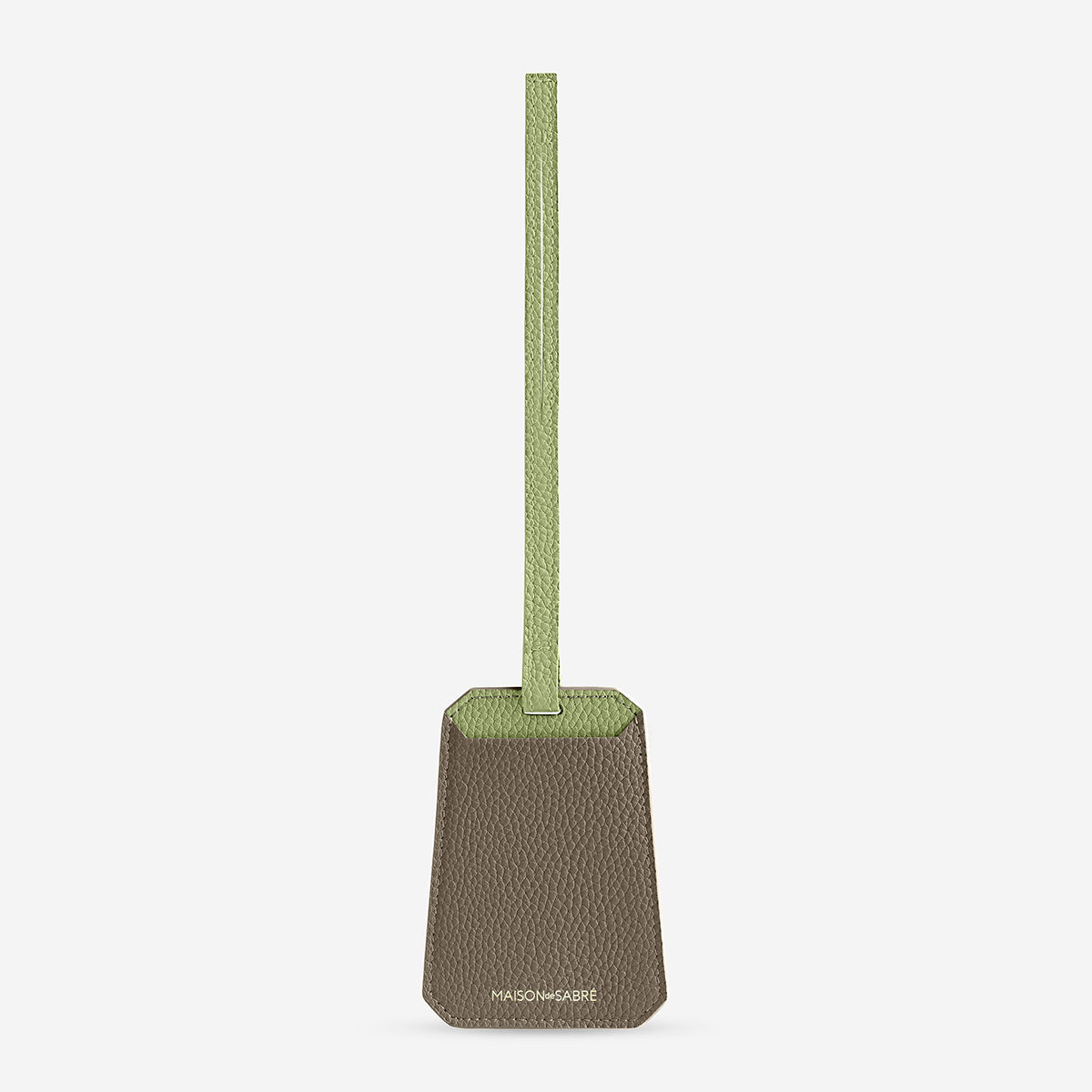 The Luggage Tag - Cashmere Matcha