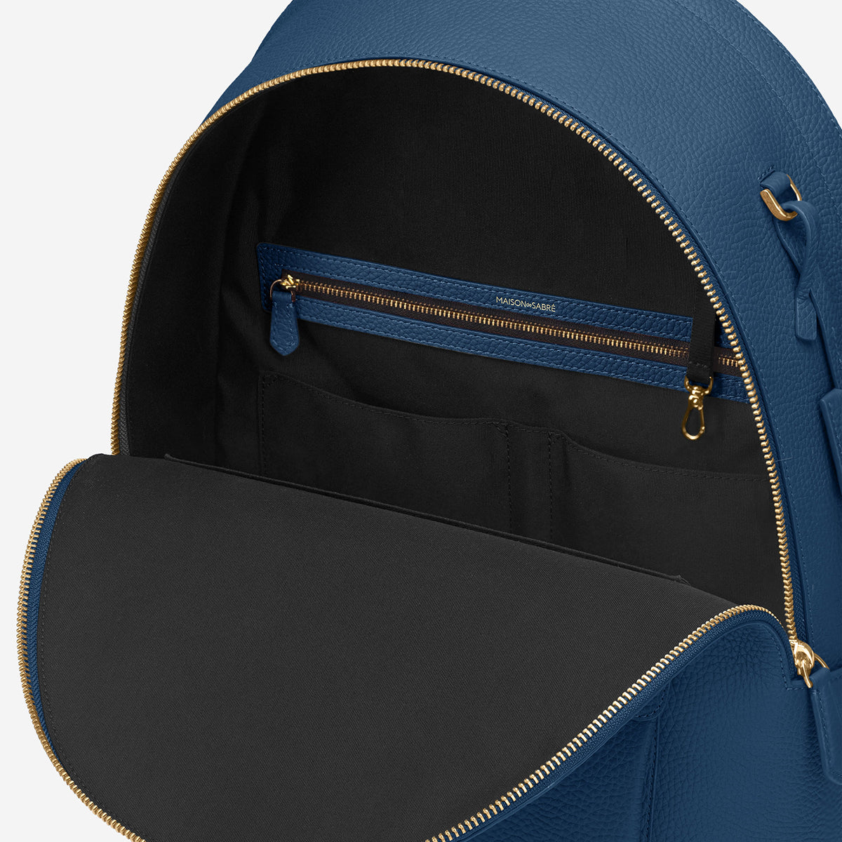Backpack in Pacific Blue | MAISON de SABRÉ