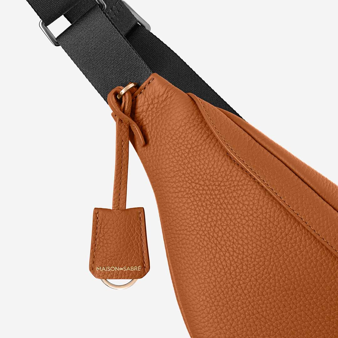 Sling Bag in Pecan Brown | MAISON de SABRÉ