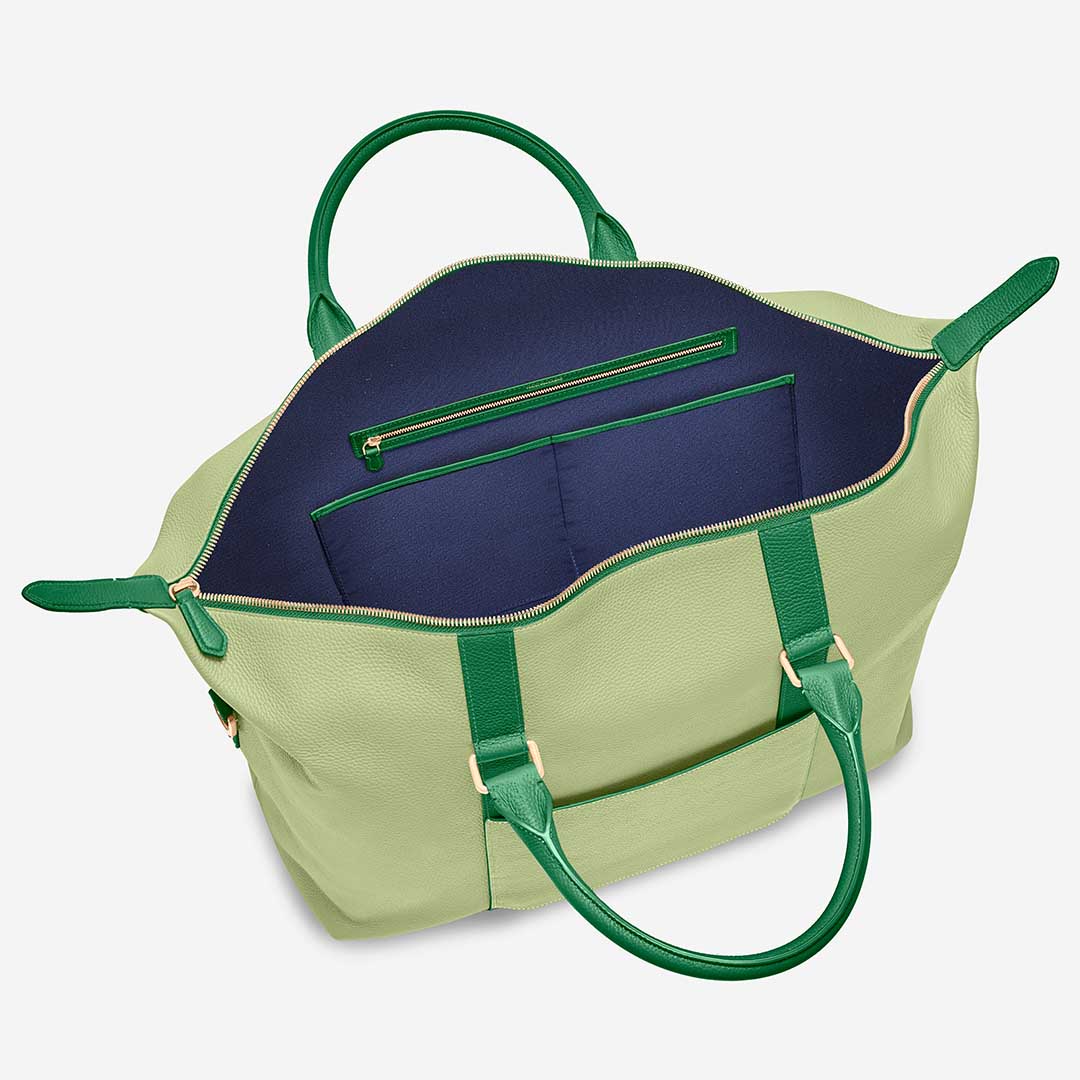 The Duffle Bag - Emerald Pistachio