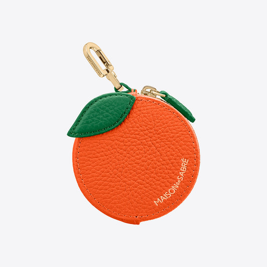 The SABRÉMOJI™ Fruit Coin Purse - Orange