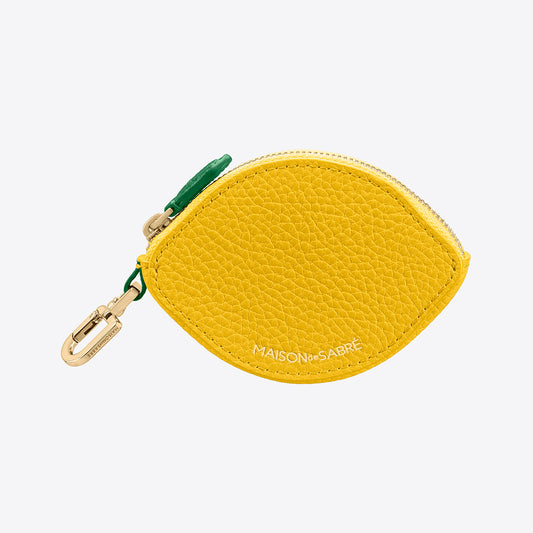 The SABRÉMOJI™ Fruit Coin Purse - Lemon