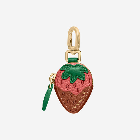 The SABRÉMOJI™ Fruit Charm - Chocolate Strawberry