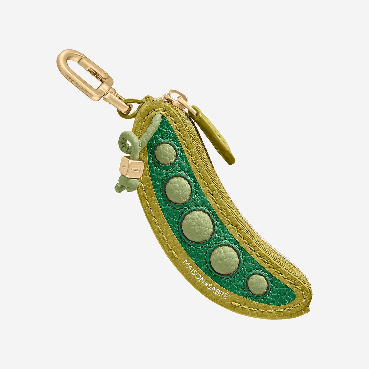 The SABRÉMOJI™ Vegetable Charm - Snap Peas