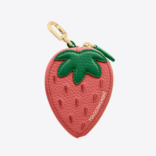 The SABRÉMOJI™ Fruit Coin Purse - Strawberry