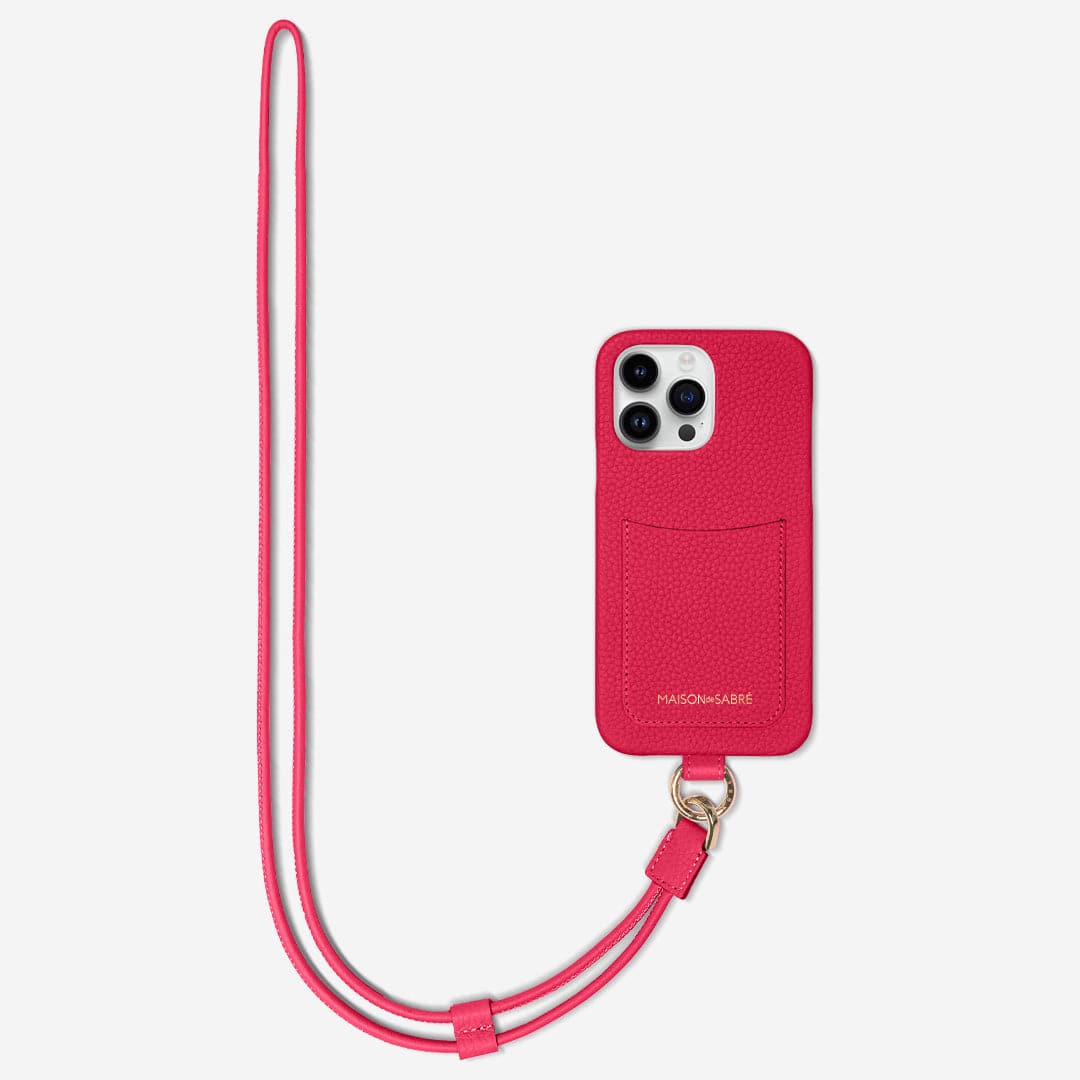 Sling Phone Case iPhone 14 Pro in Shibuya Fuchsia – MAISON de SABRÉ