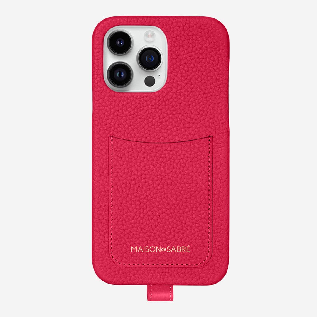 Sling Phone Case iPhone 14 Pro Max in Shibuya Fuchsia – MAISON de