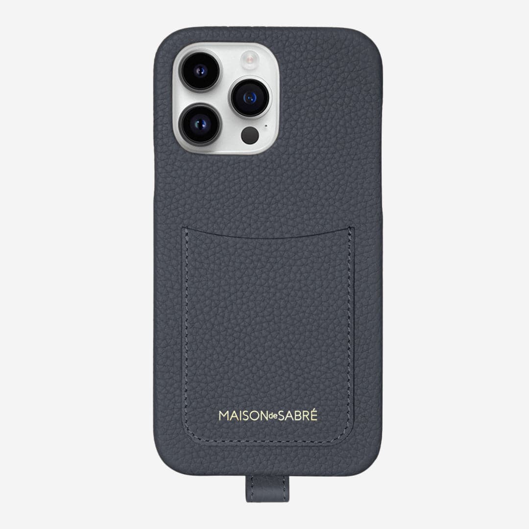 The Sling Phone Case iPhone 14 Pro - Graphite Grey – MAISON de SABRÉ