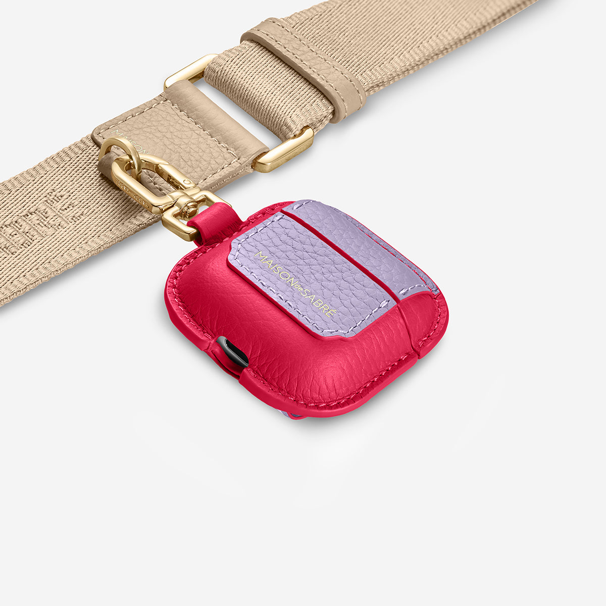 The AirPods 4 Case Charm - Fuchsia Lavender