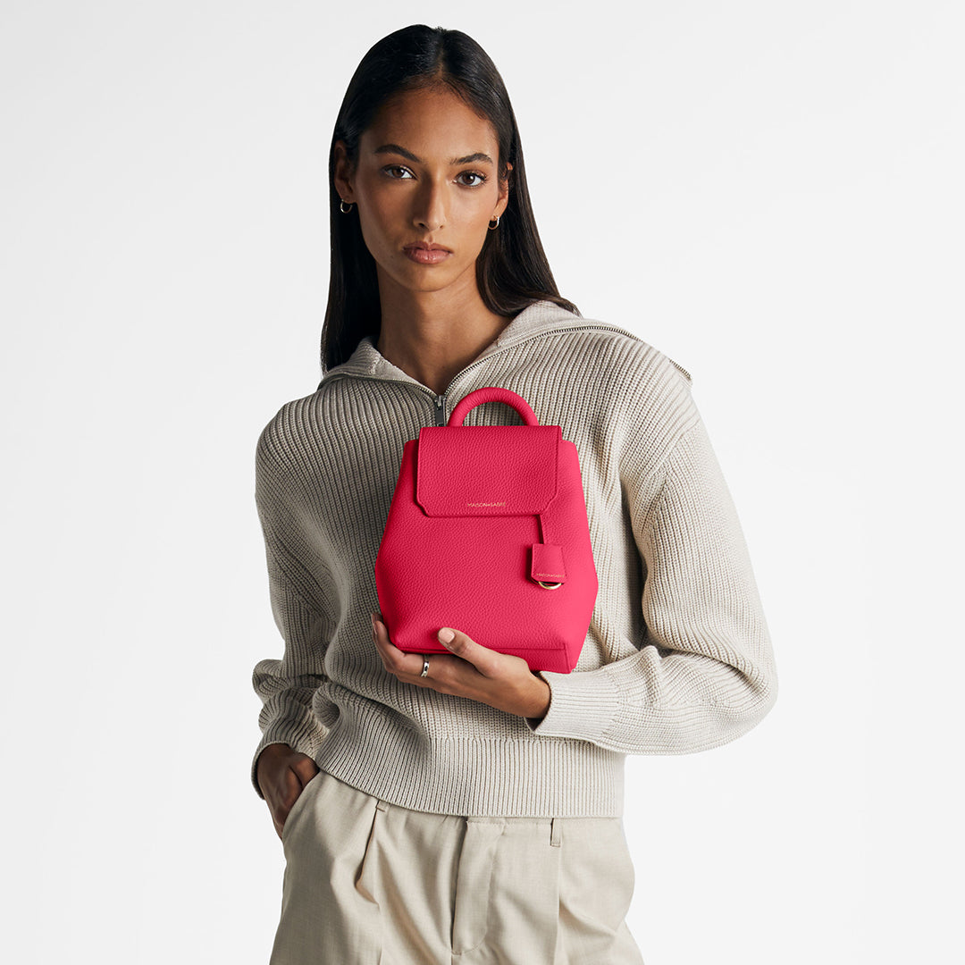 The Mini Soft Backpack - Shibuya Fuchsia