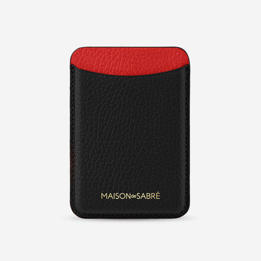 The MagSafe Wallet - Rouge Noir