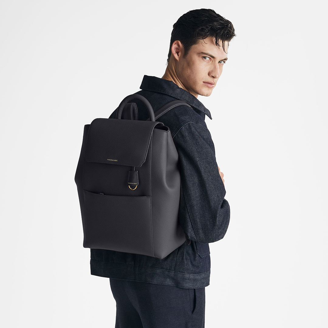 The Large Soft Backpack - Graphite Grey