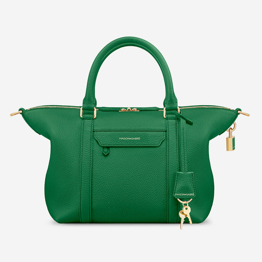 The Small Weekender - Emerald Green