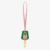 The SABREMOJI™ Padlock Charm - Emerald Lily