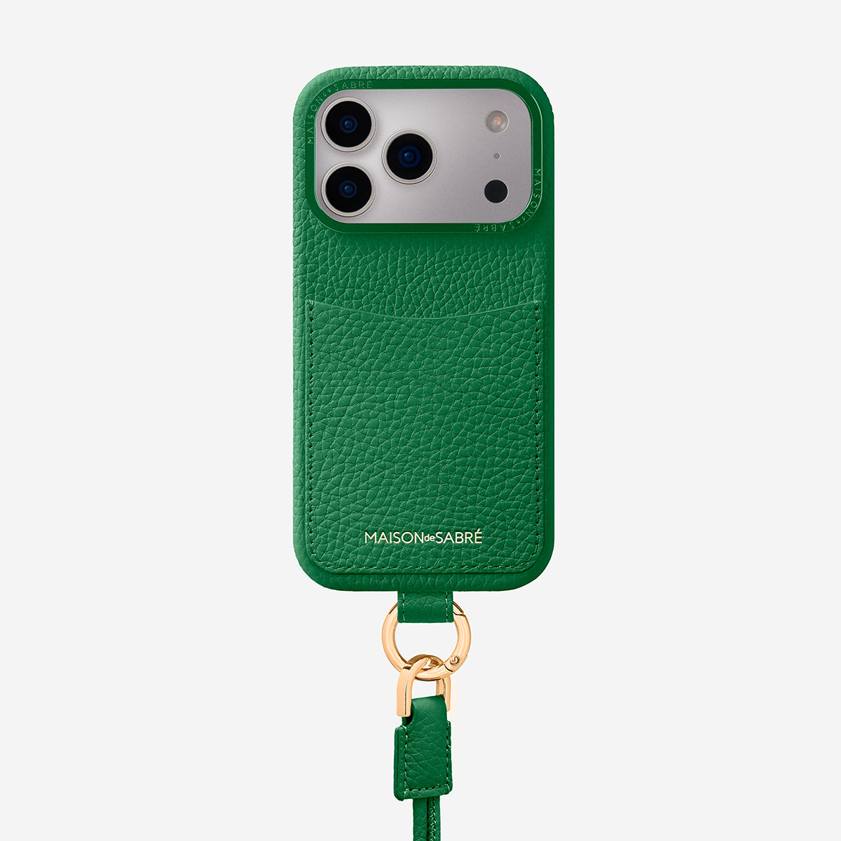 The Sling Phone Case iPhone 17 Pro - Emerald Green