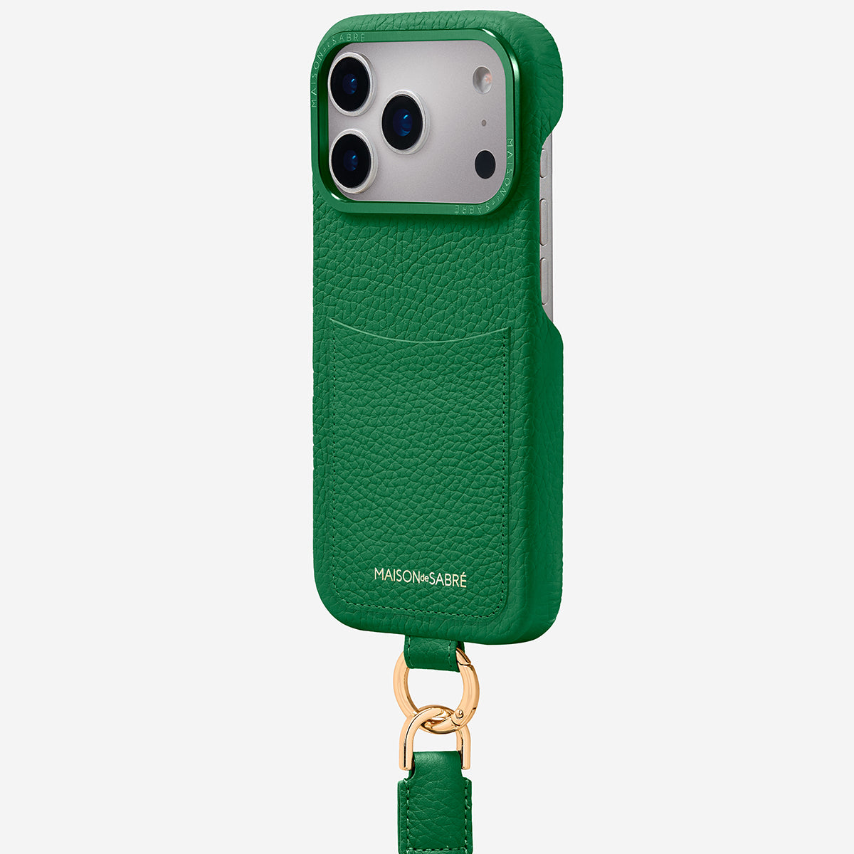 The Sling Phone Case iPhone 17 Pro Max - Emerald Green