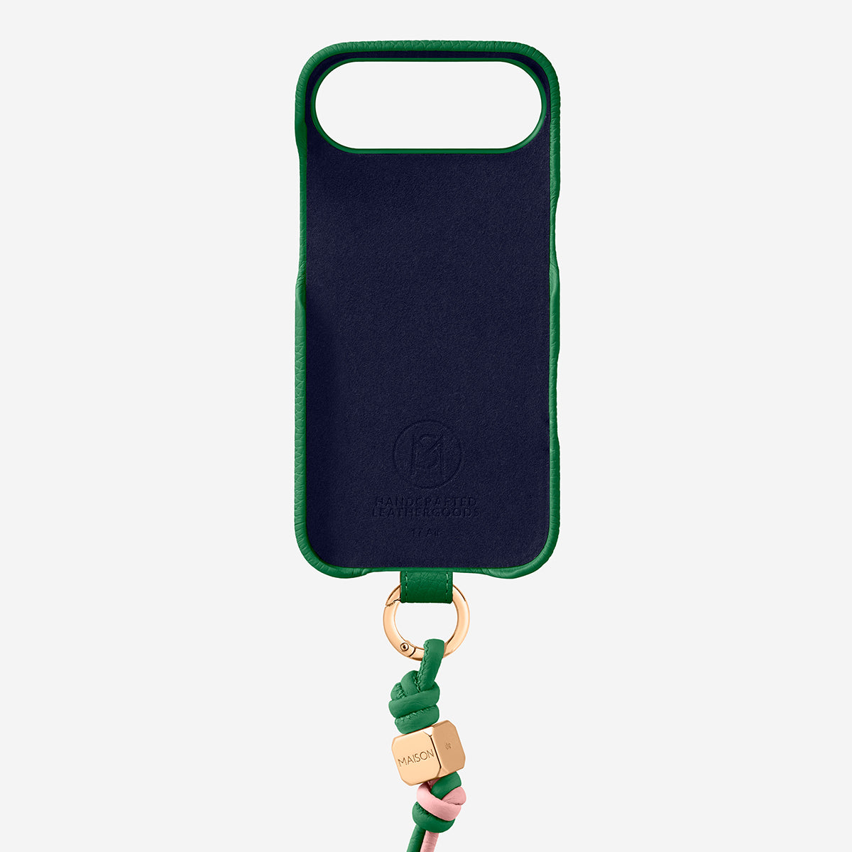 The Wristlet Phone Case iPhone 17 Air - Emerald Green – MAISON de