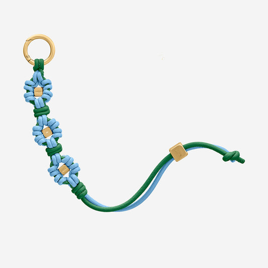 The Wristlet Charm - Sky Emerald