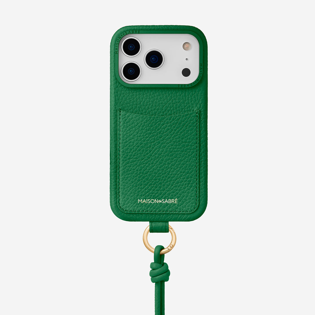 The Sling Phone Case iPhone 18 Pro - Emerald Green
