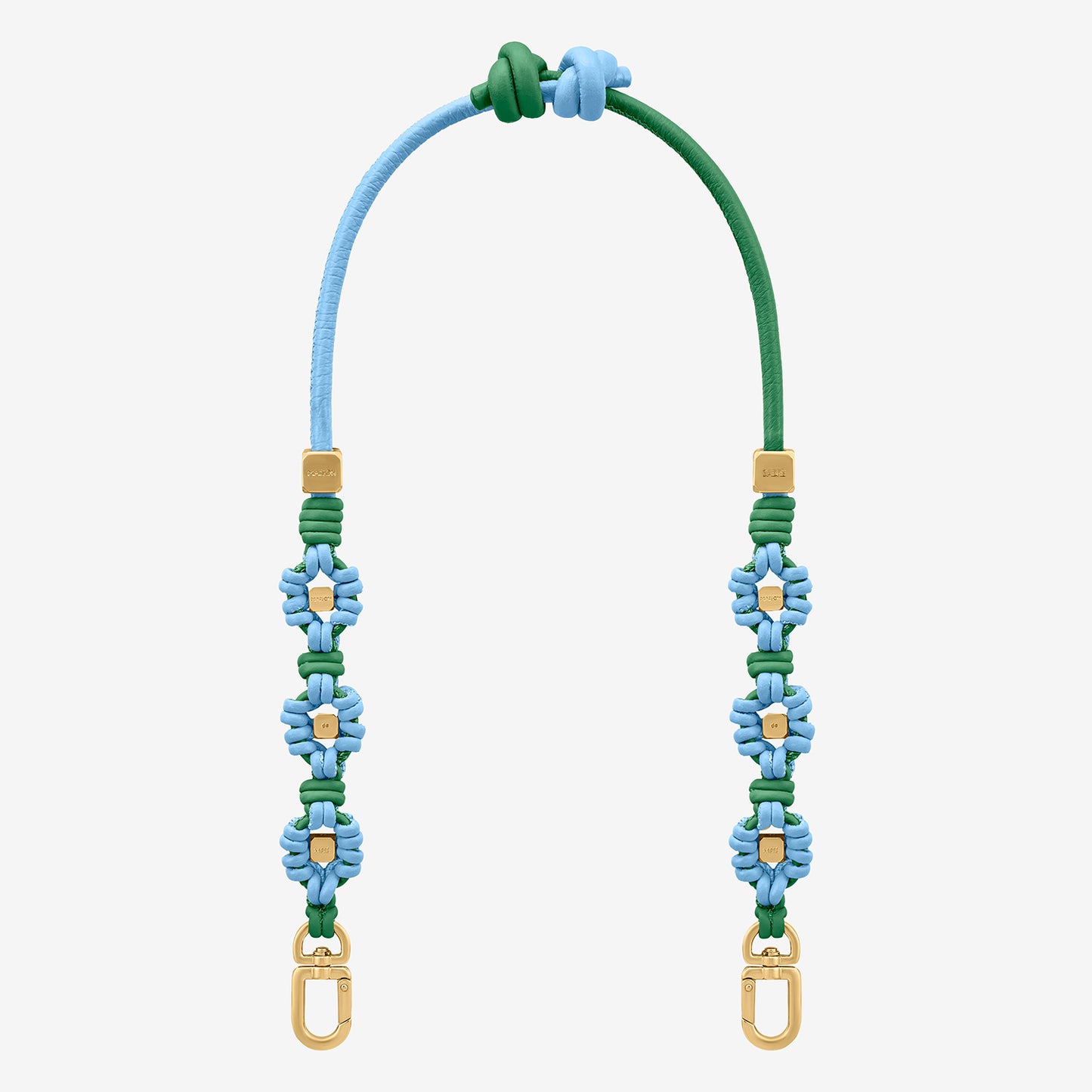The Twist Handle - Sky Emerald