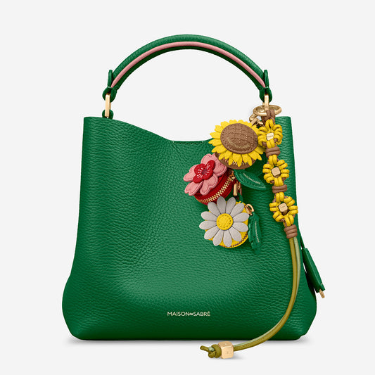 The Bloom Bucket Bag - Emerald Lily