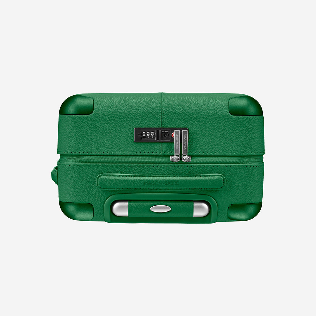 The Carry On Suitcase - Emerald Green