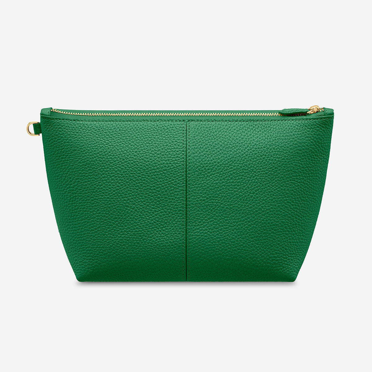 The Medium Flaire Pouch - Emerald Green