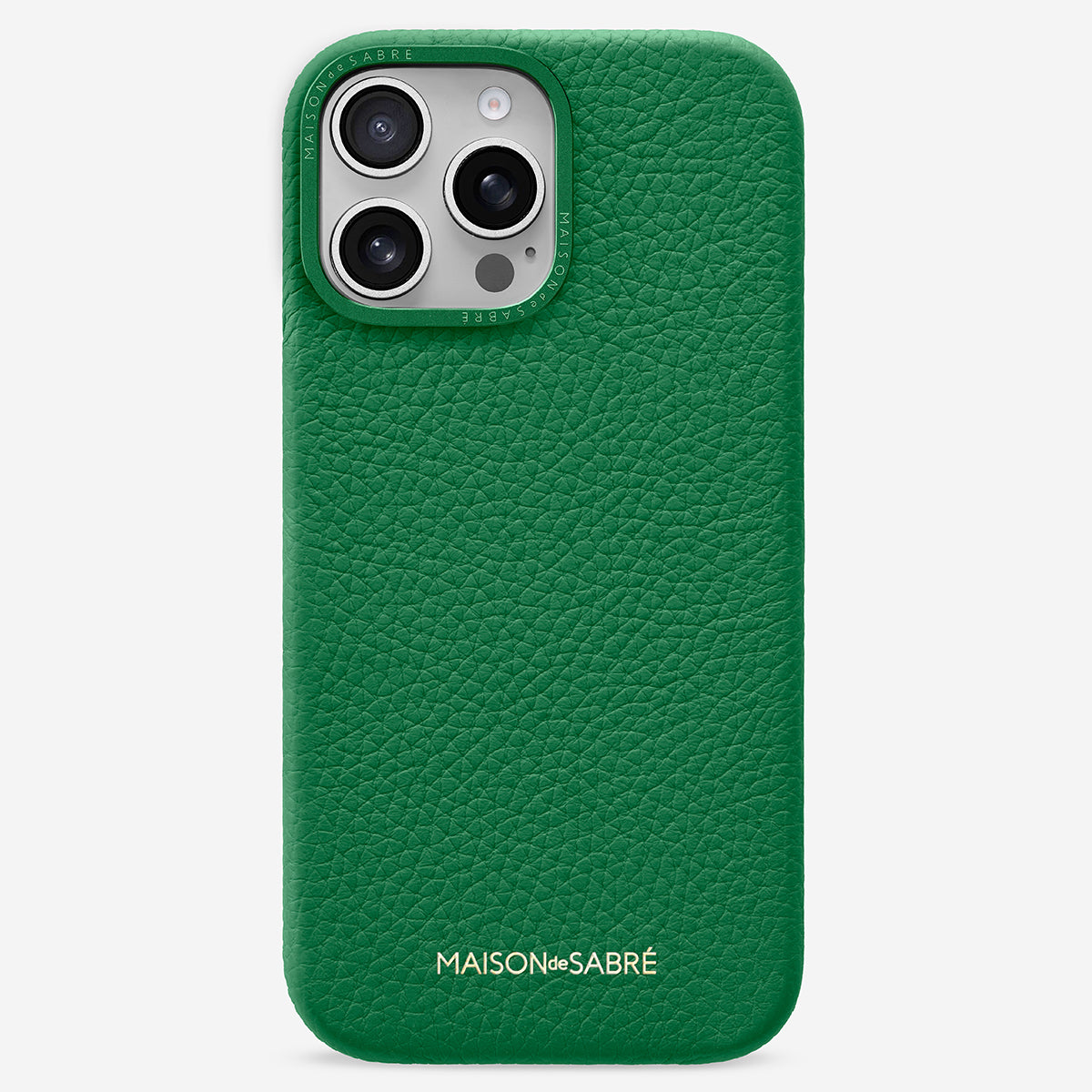 iPhone 16 Pro Max Case in Emerald Green | MAISON de SABRÉ