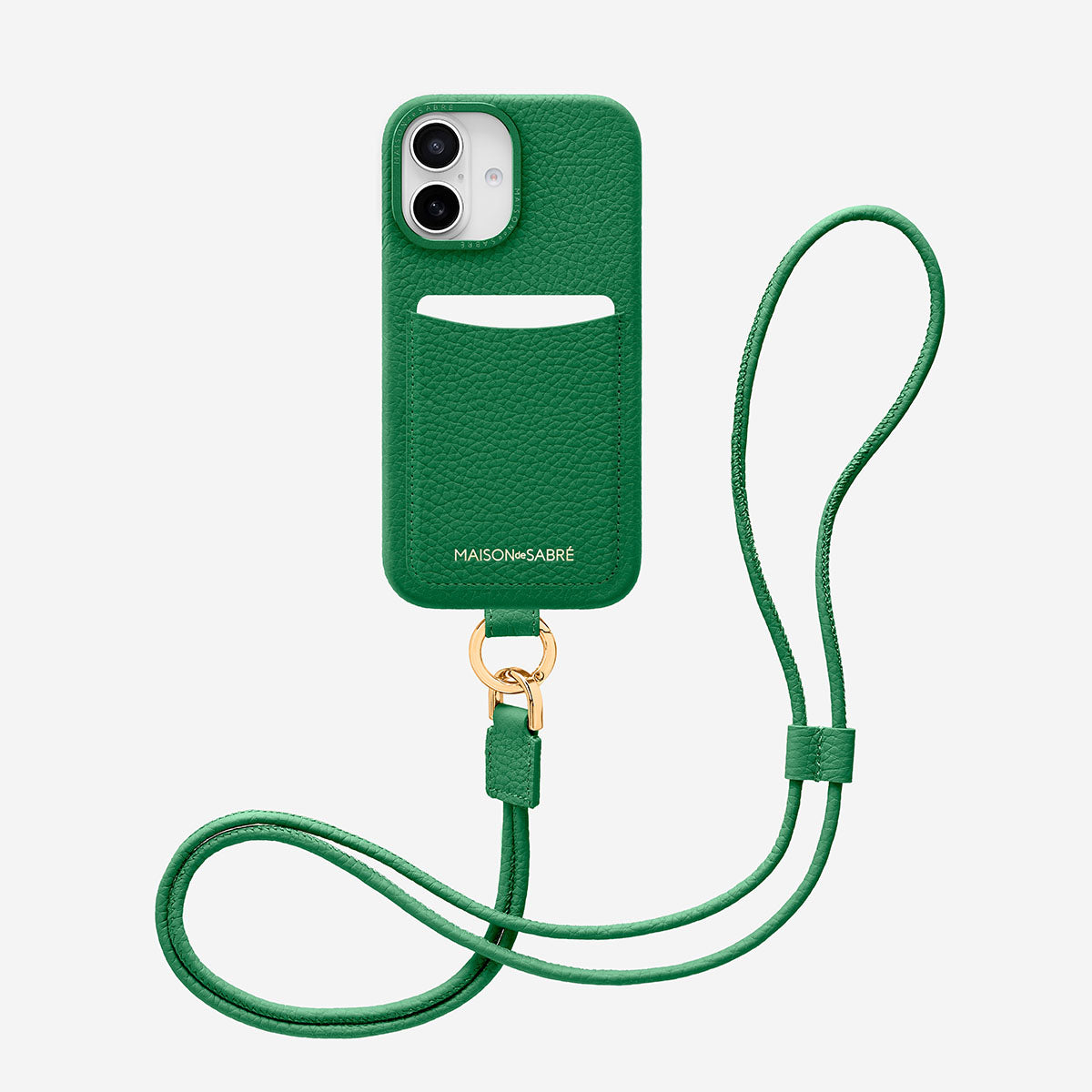 The Sling Phone Case iPhone 16 - Emerald Green