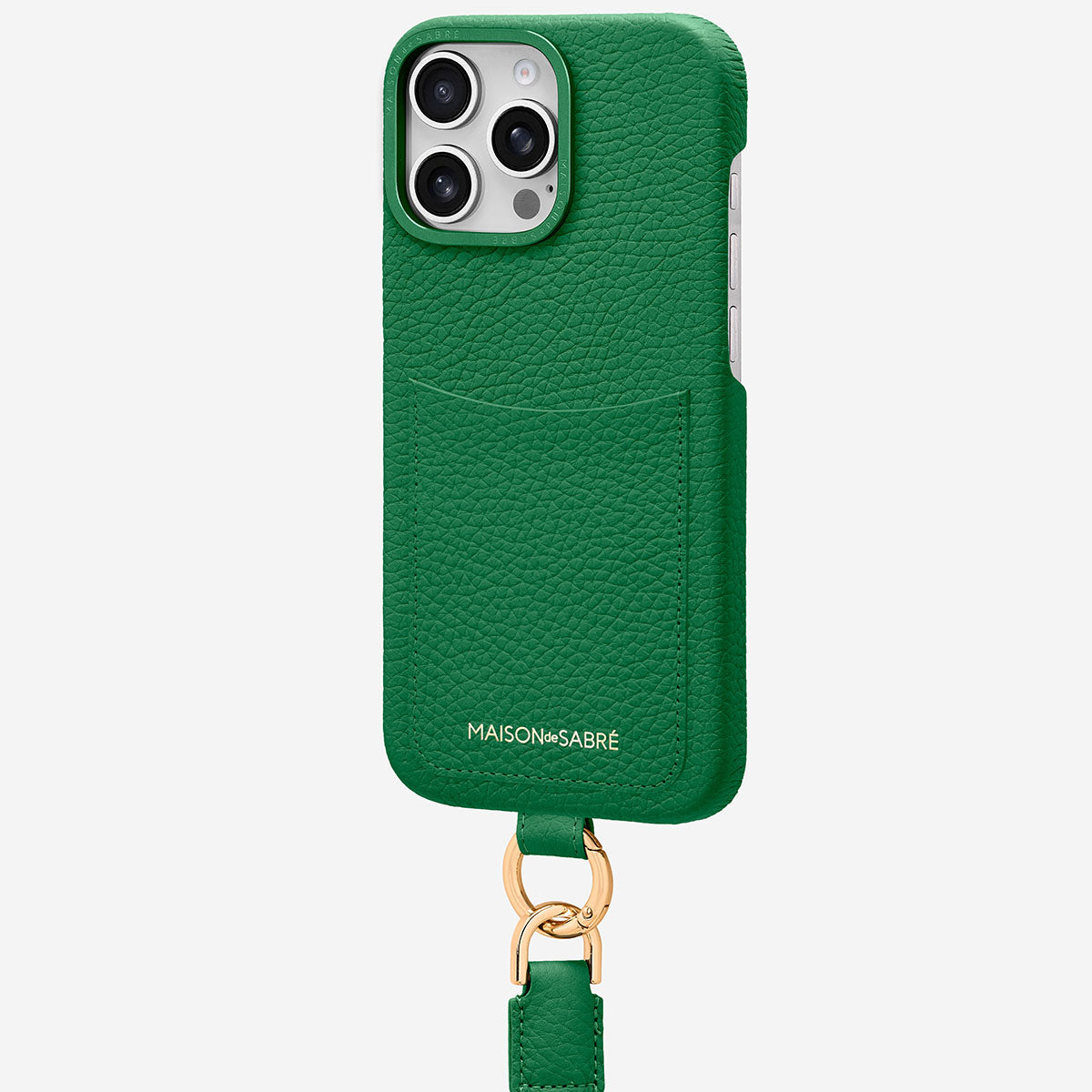 The Sling Phone Case iPhone 16 Pro Max - Emerald Green