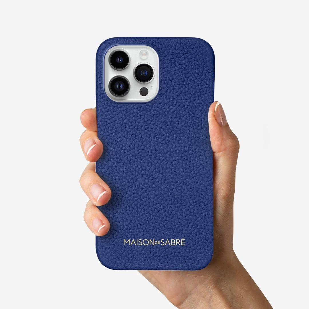 iPhone 15 Pro Max Case in Lapis Blue | MAISON de SABRÉ