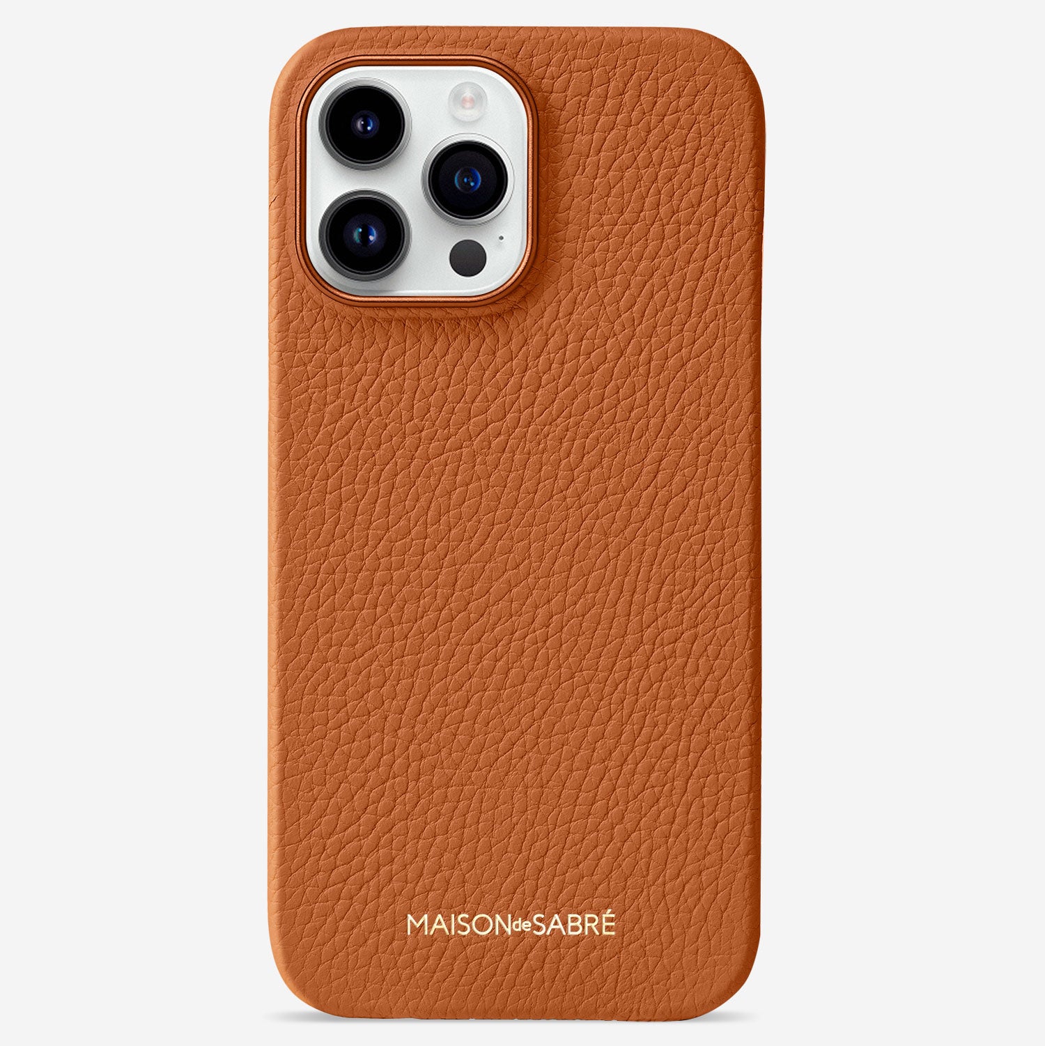 iPhone 15 Pro Case in Pecan Brown | MAISON de SABRÉ
