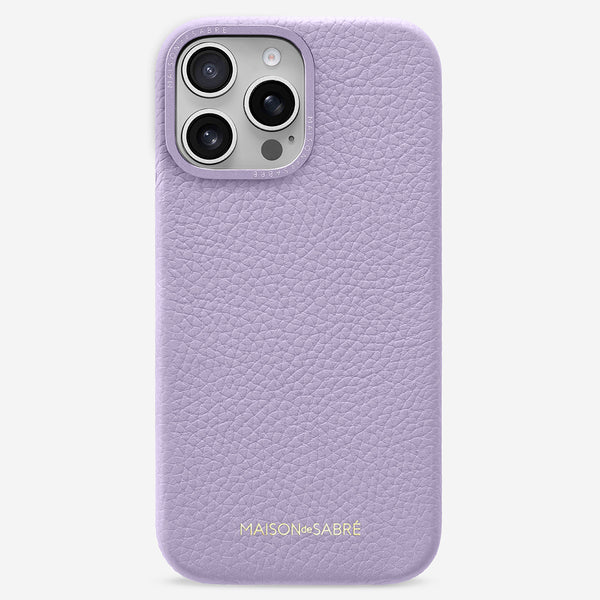 maison de sabre ラベンダーカラー iPhone 16Pro iPhone 16 Pro Max Case - Lavender Purple – MAISON de SABRÉ