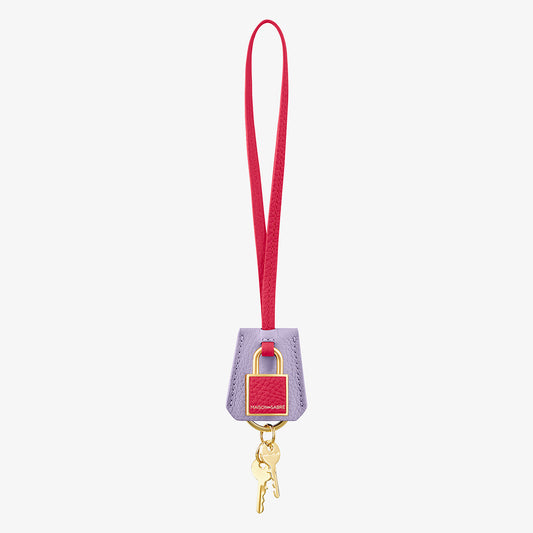 The SABREMOJI™ Padlock Charm - Fuchsia Lavender