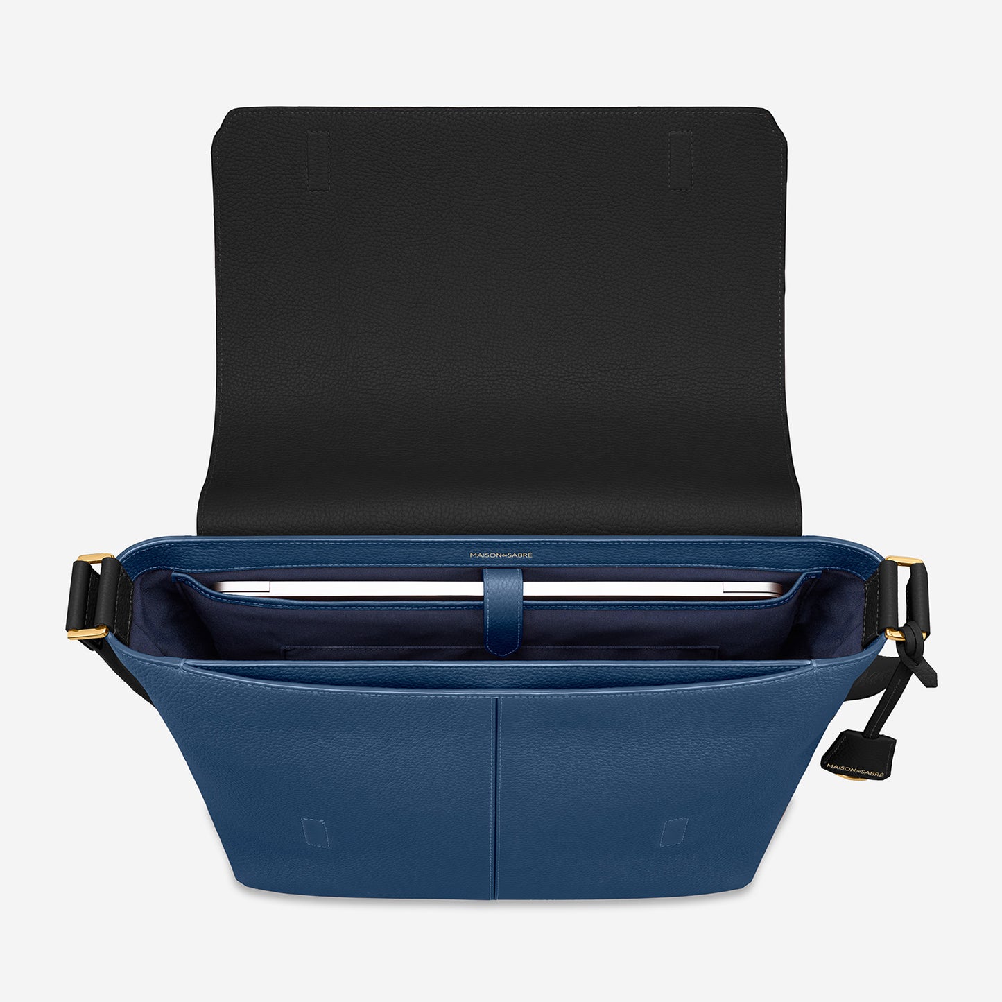 The Flaire Messenger Bag - Pacific Caviar