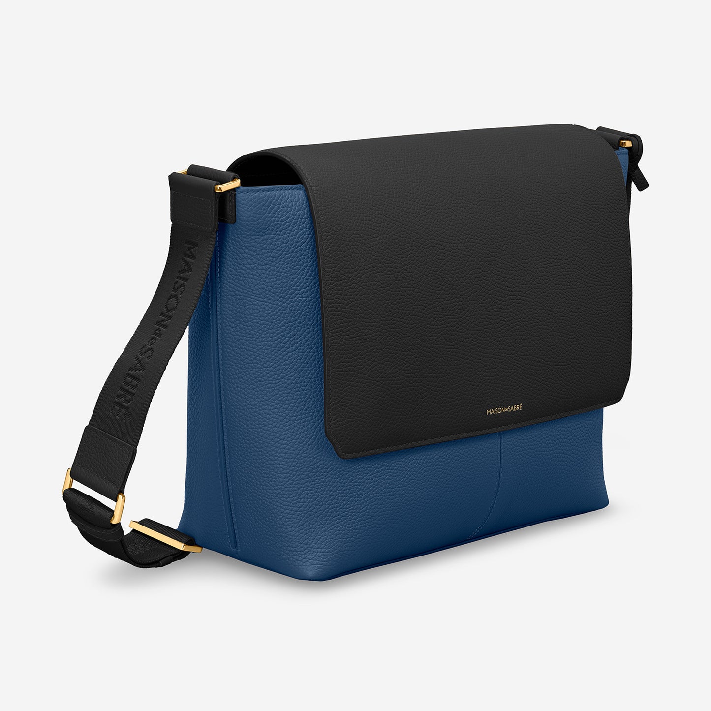 The Flaire Messenger Bag - Pacific Caviar